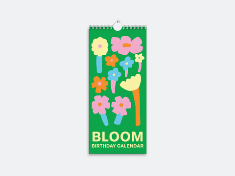 Bloom Birthday Calendar